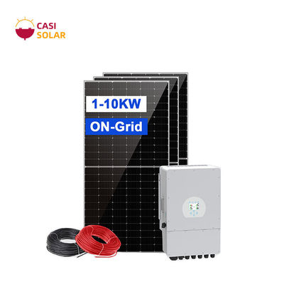 TUV Solar Rooftop System For Home MPPT Monocrystalline Solar Panel Efficiency